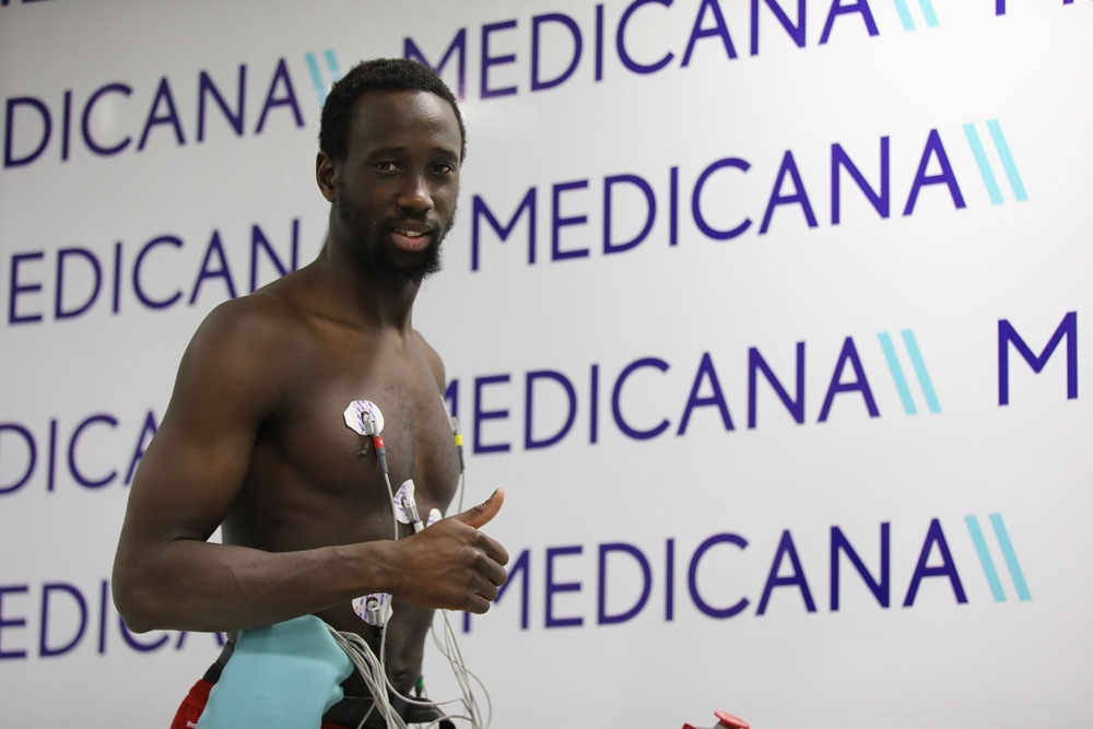 Sivasspor’un transferi Camara, sağlık kontrolünden geçti