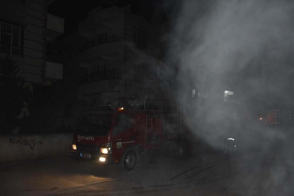 Siverek’te yangın: Dumandan etkilenen 9 kişi hastaneye kaldırıldı