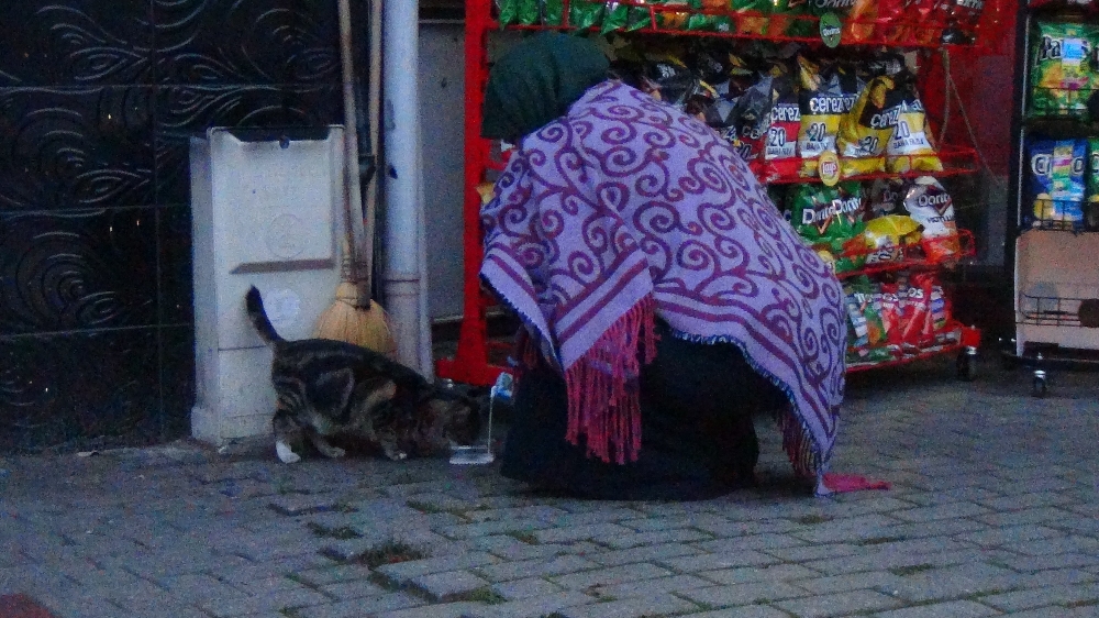 Soğuk havada iç ısıtan görüntü