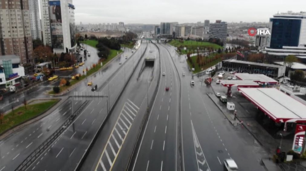 Sokağa çıkma kısıtlamasında ikinci gün