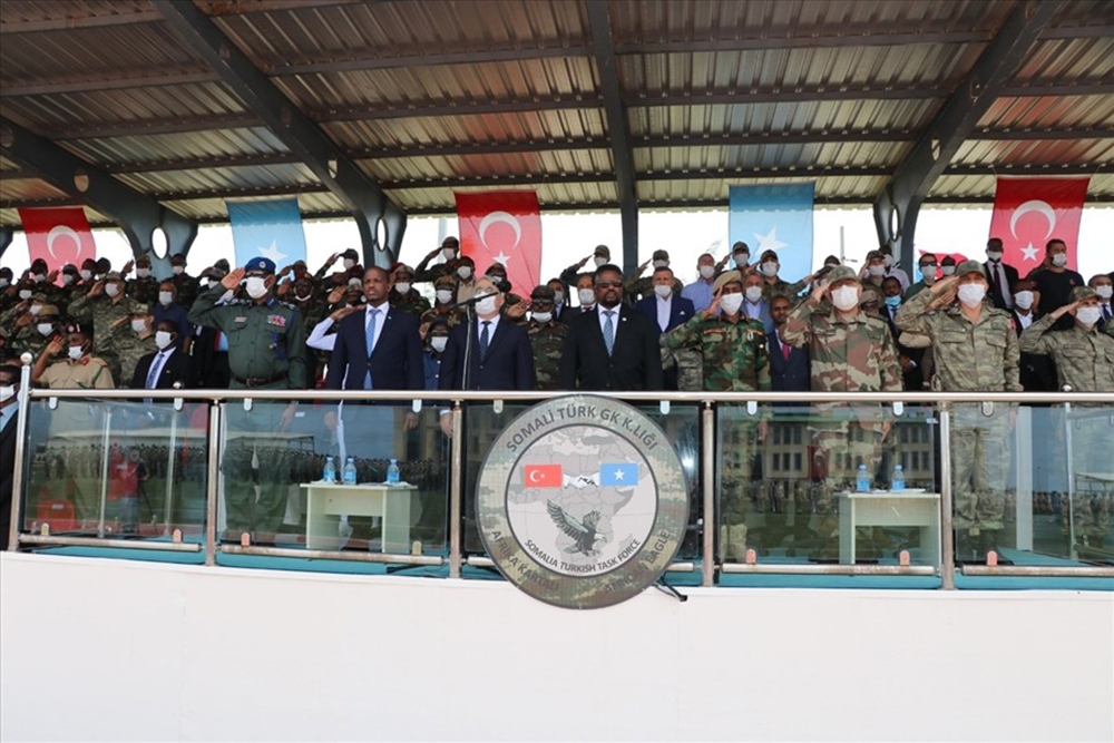 Somali Türk Görev Kuvveti’nde mezuniyet heyecanı