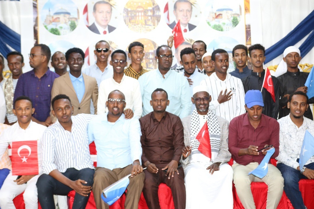 Somali’de Ayasofya-i Kebir Cami-i Şerifi açılışı nedeniyle tebrik programı düzenlendi
