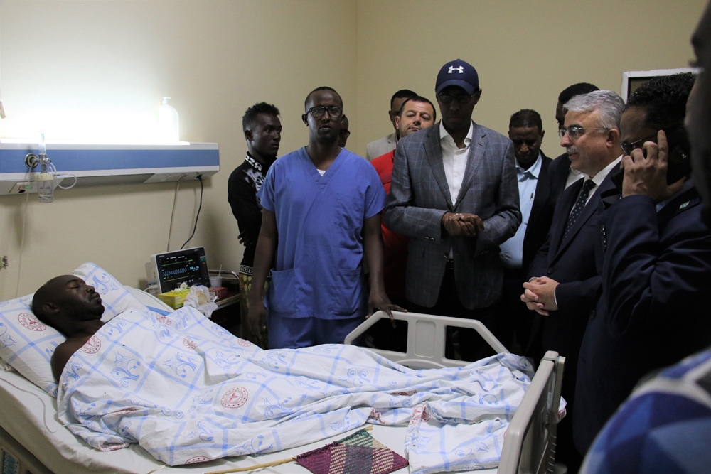 Somalide Terör Saldırısında Yaralananlardan 11İ Türkiyeye Sevk Edilecek