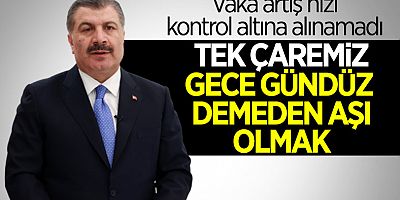 Son 24 saatte 22 bin 83 kişinin testi pozitif çıktı, 69 kişi hayatını kaybetti