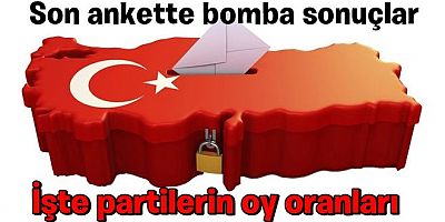 Son Ankette bomba sonuçlar..
