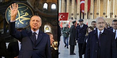 Son programları netleşti! Erdoğan Ayasofya'da, Kılıçdaroğlu Anıtkabir'de...