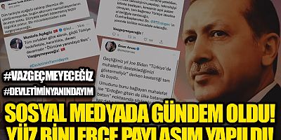 Sosyal medya çalkalandı: “Ekonomik Kurtuluş Savaşı'nı kazanacağız! Vazgeçmeyeceğiz!”