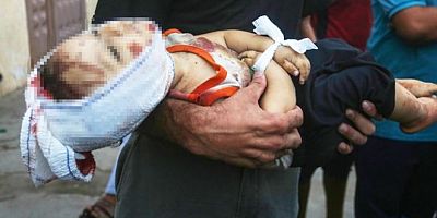 Soykırımcı İsrail, Gazze'nin her bölgesine bomba yağdırdı!