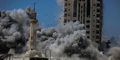 Soykırımcı İsrail, Gazze'ye geniş çaplı saldırı başlattı