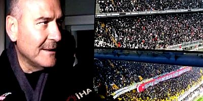 Soylu'dan Fenerbahçe ve Beşiktaş taraftrına gözdağı.. Hodri meydan