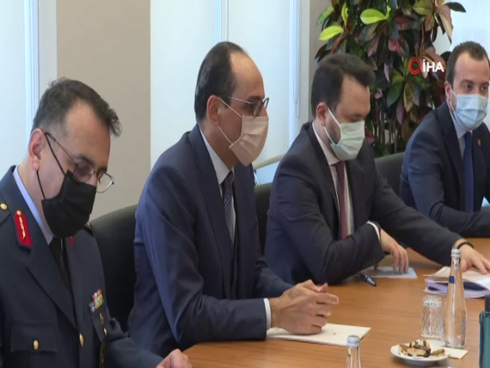 Sözcü Kalın, ABD’nin Suriye Özel Temsilcisi Rayburn ile Suriye’yi görüştü