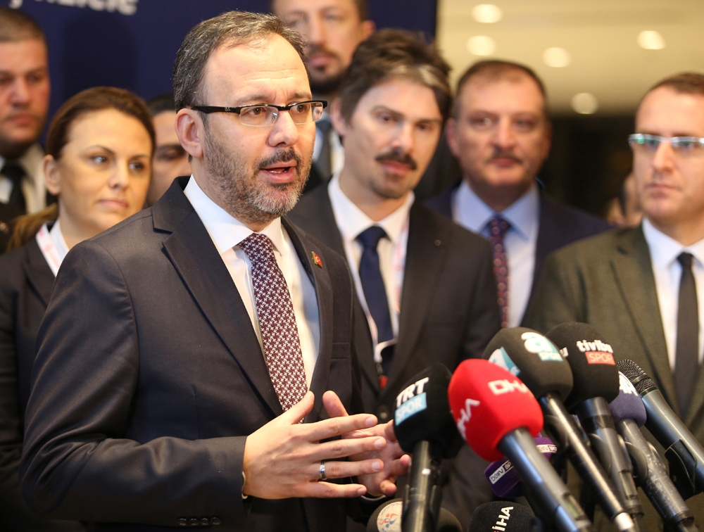 “Spor camiası olarak meclisimizin yaptığı çalışmalara katkı vereceğiz”