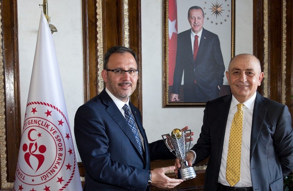 Süleyman Hurma’dan Bakan Kasapoğlu’na ziyaret