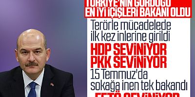 Süleyman Soylu'nun istifa kararı teröristleri sevindirdi