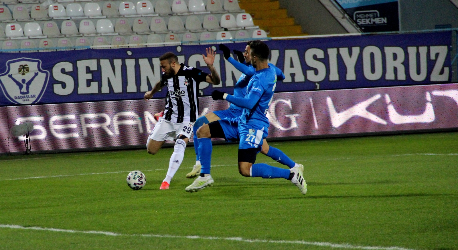 Süper Lig: BB Erzurumspor: 1 - Beşiktaş: 1 (Maç devam ediyor)