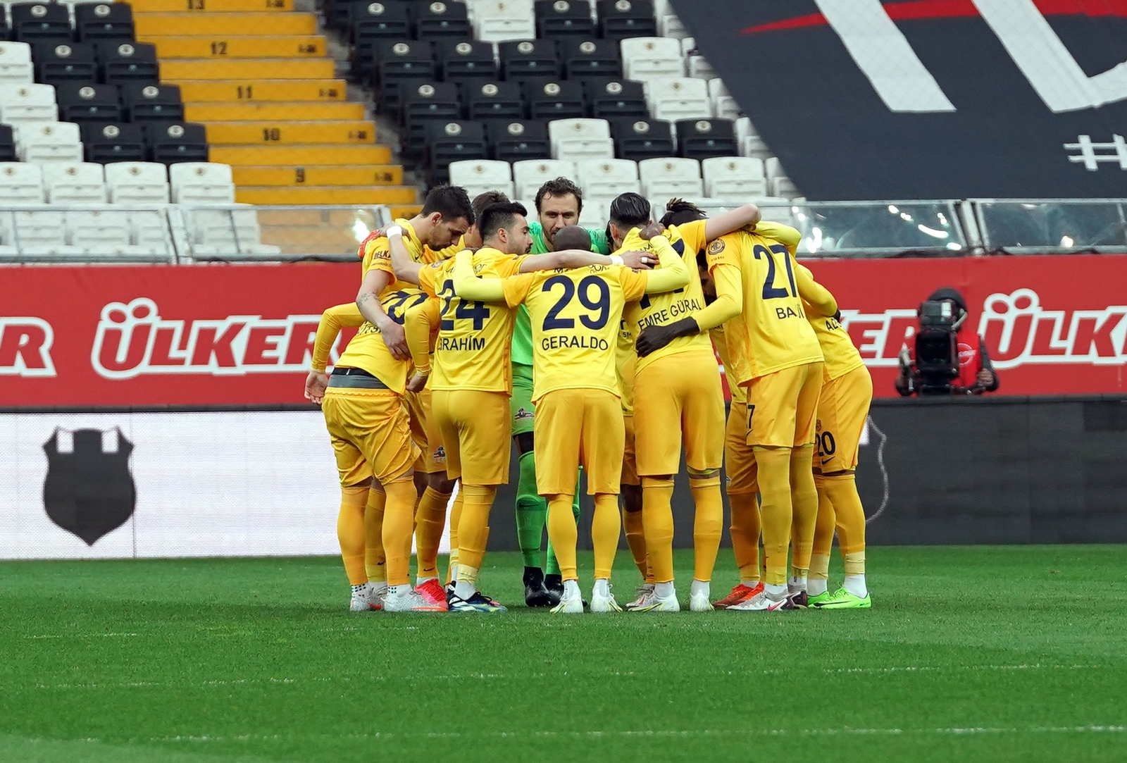 Süper Lig: Beşiktaş: 0 - MKE Ankaragücü: 0 (Maç devam ediyor)