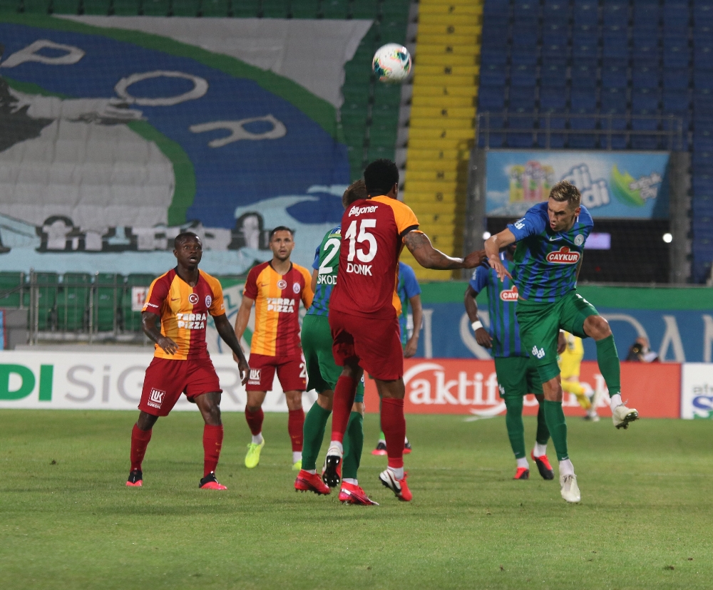 Süper Lig: Çaykur Rizespor: 2 - Galatasaray: 0 (Maç sonucu)