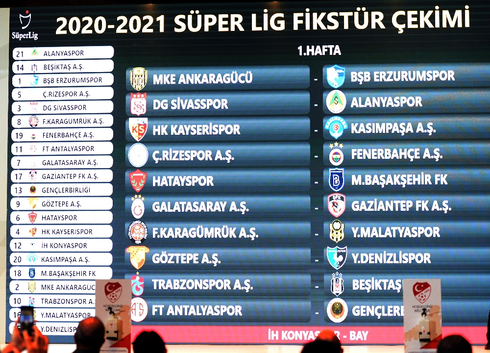 Süper Lig fikstürü çekildi