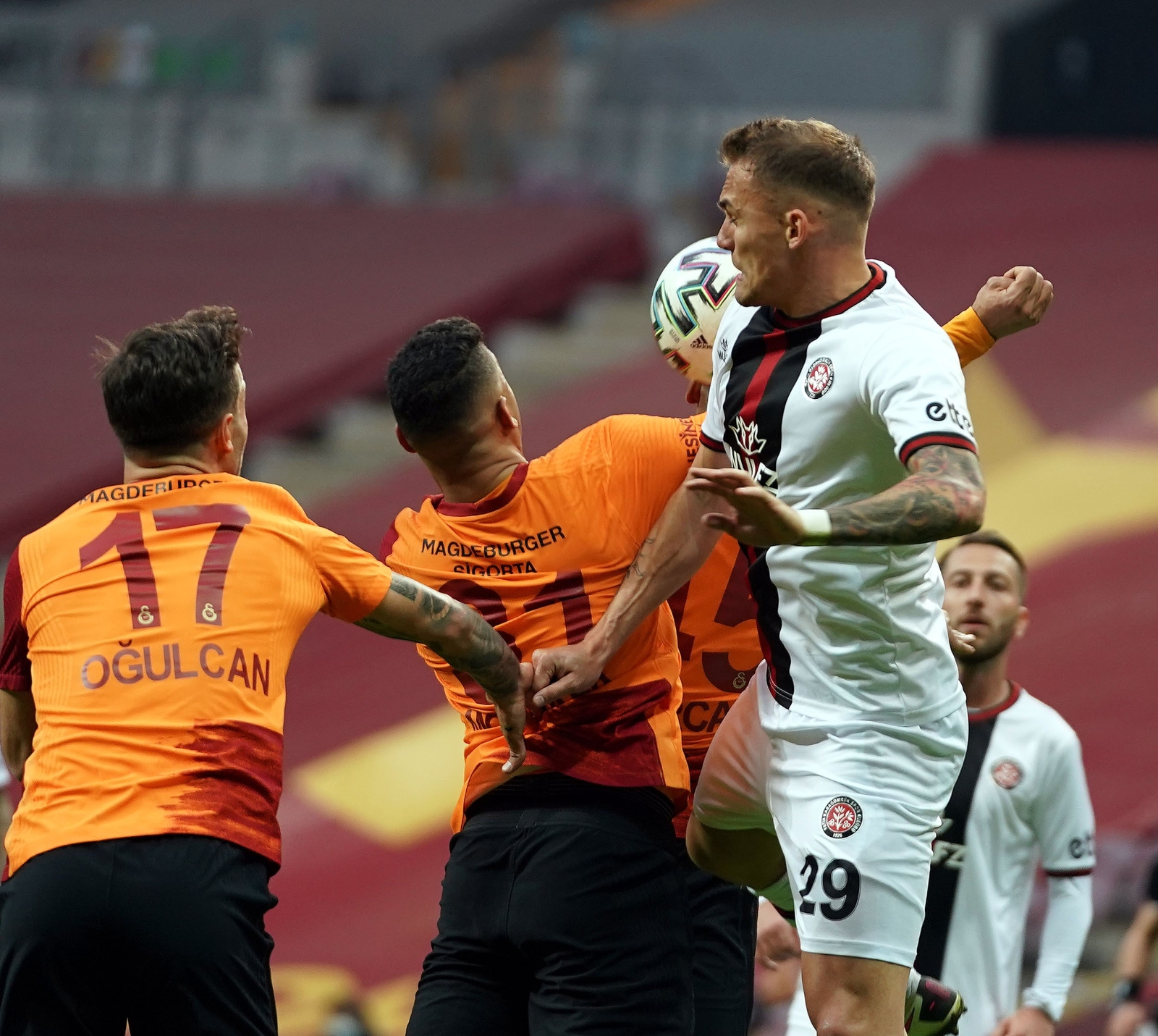 Süper Lig: Galatasaray: 0 - Fatih Karagümrük: 0 (İlk yarı)
