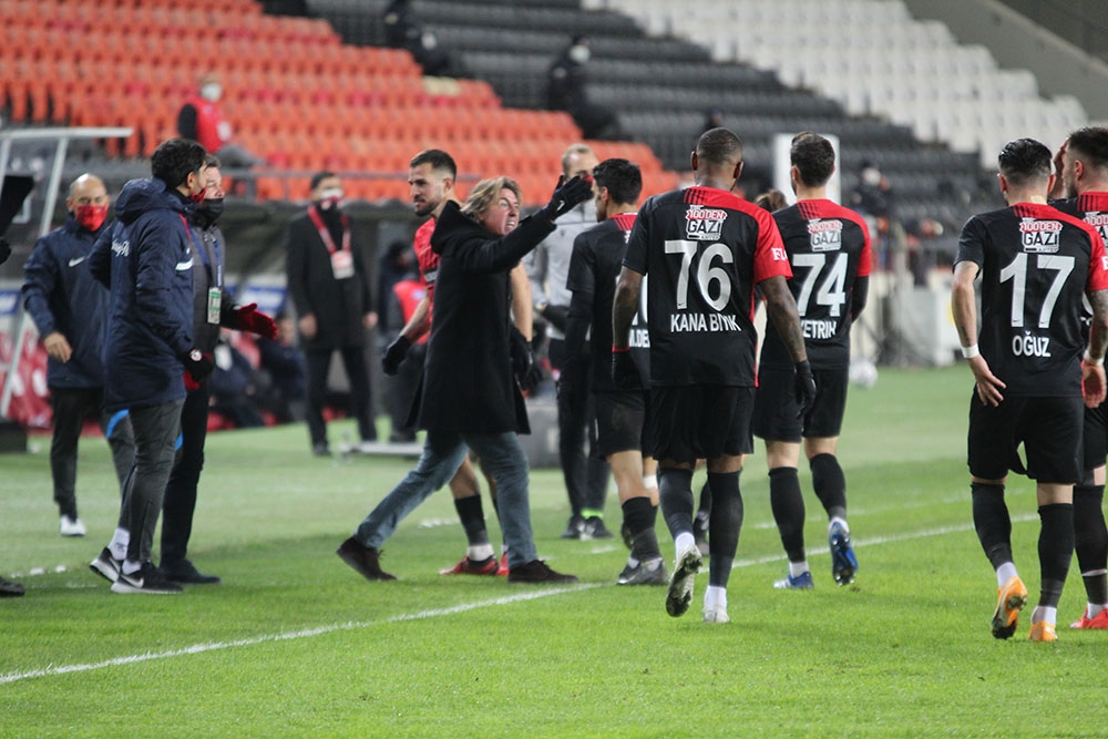Süper Lig: Gaziantep FK: 1 - Hatayspor: 0 (İlk yarı)