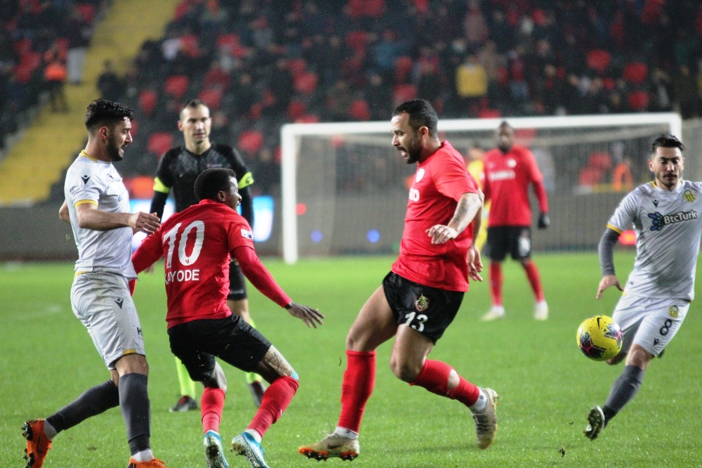 Süper Lig: Gaziantep Fk: 1 - Yeni Malatyaspor: 1 (Maç Sonucu)