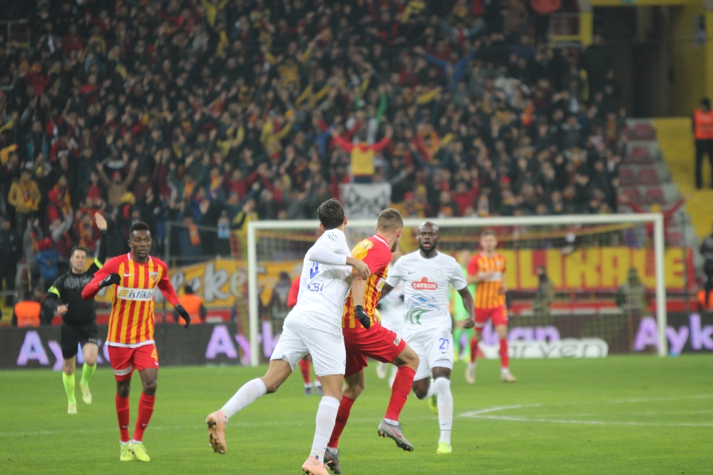 Süper Lig: İ.m. Kayserispor: 1 - Çaykur Rizespor: 0 (Maç Sonucu)