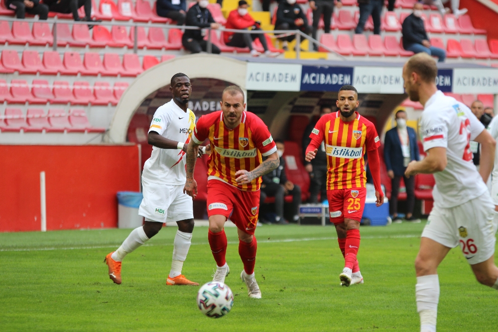 Süper Lig: Kayserispor: 1 - Yeni Malatyaspor: 0 (Maç Sonucu)