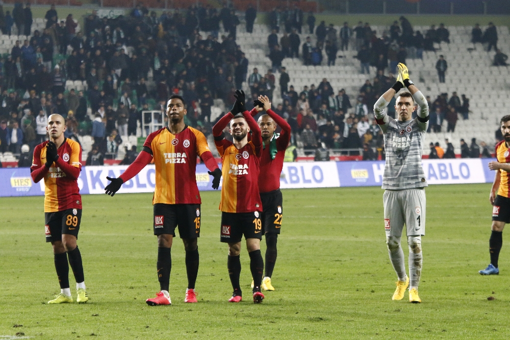 Süper Lig: Konyaspor: 0 - Galatasaray: 3 (Maç sonucu)