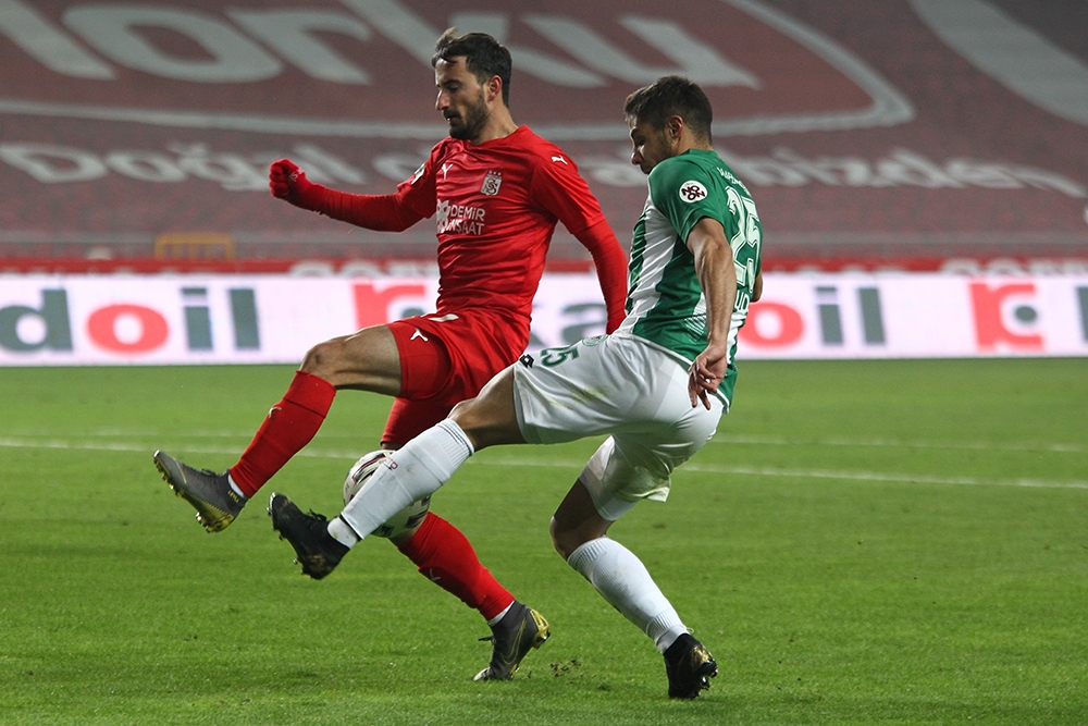 Süper Lig: Konyaspor: 0 - Sivasspor: 0 (İlk yarı)