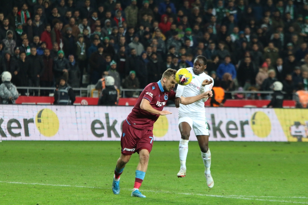 Süper Lig: Konyaspor: 0 - Trabzonspor: 1 (Maç Sonucu)