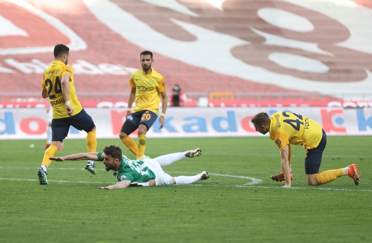 Süper Lig: Konyaspor: 1 - MKE Ankaragücü: 1