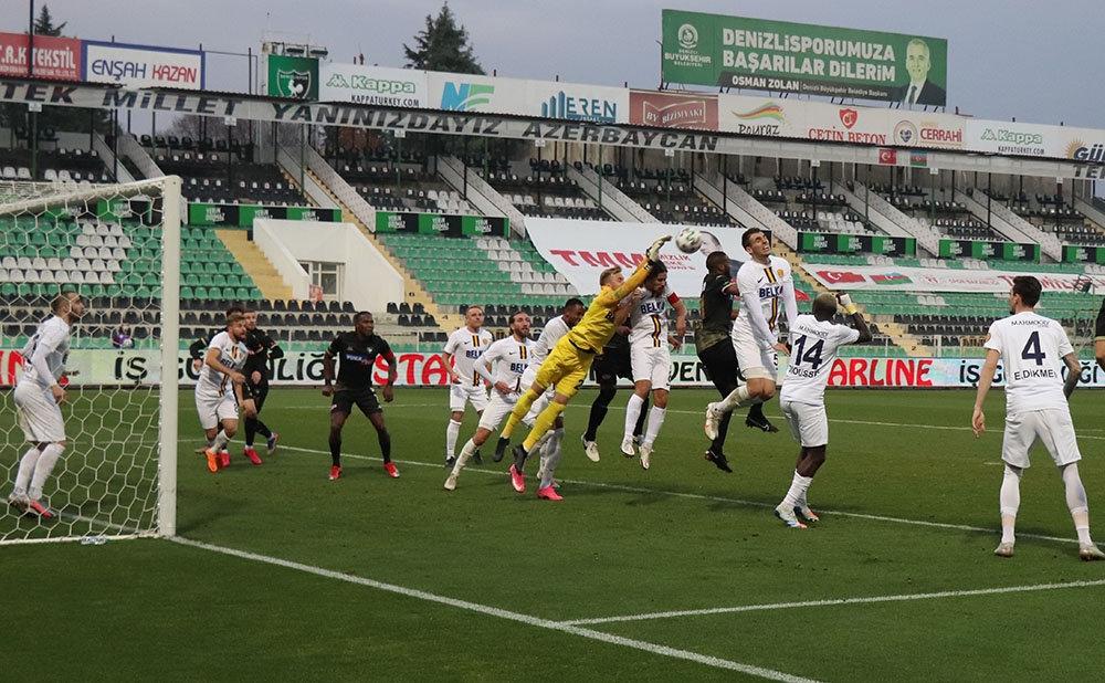 Süper Lig: Yukatel Denizlispor: 1 - Ankaragücü: 2 (Maç sonucu)