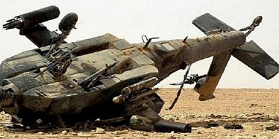 Suriye'de Amerikan askeri helkopteri düştü.. 22 asker yaralandı