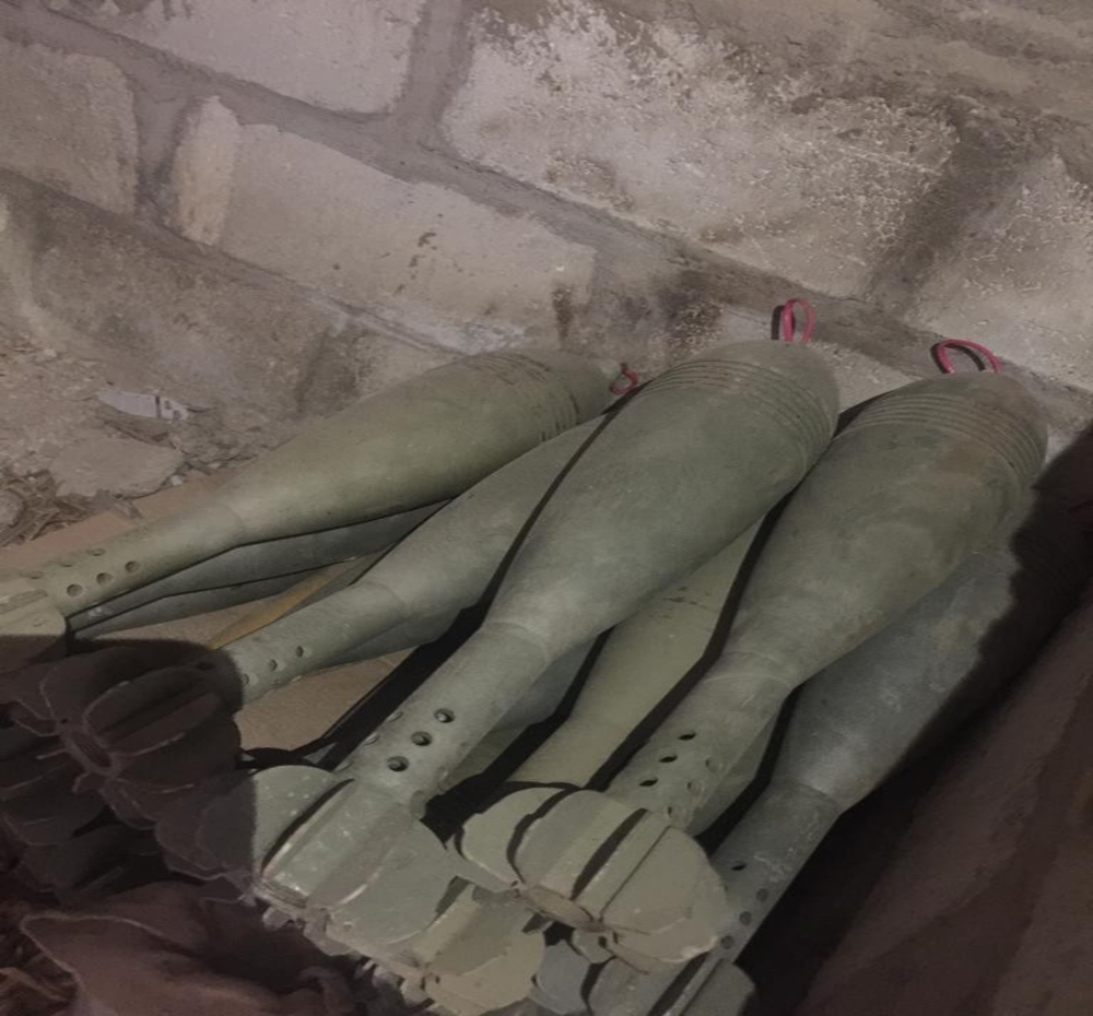 Suriye Milli Ordusu Resulaynda Mühimmat Buldu