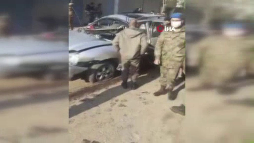 Suriye’nin Cindires beldesinde patlama: 4 yaralı