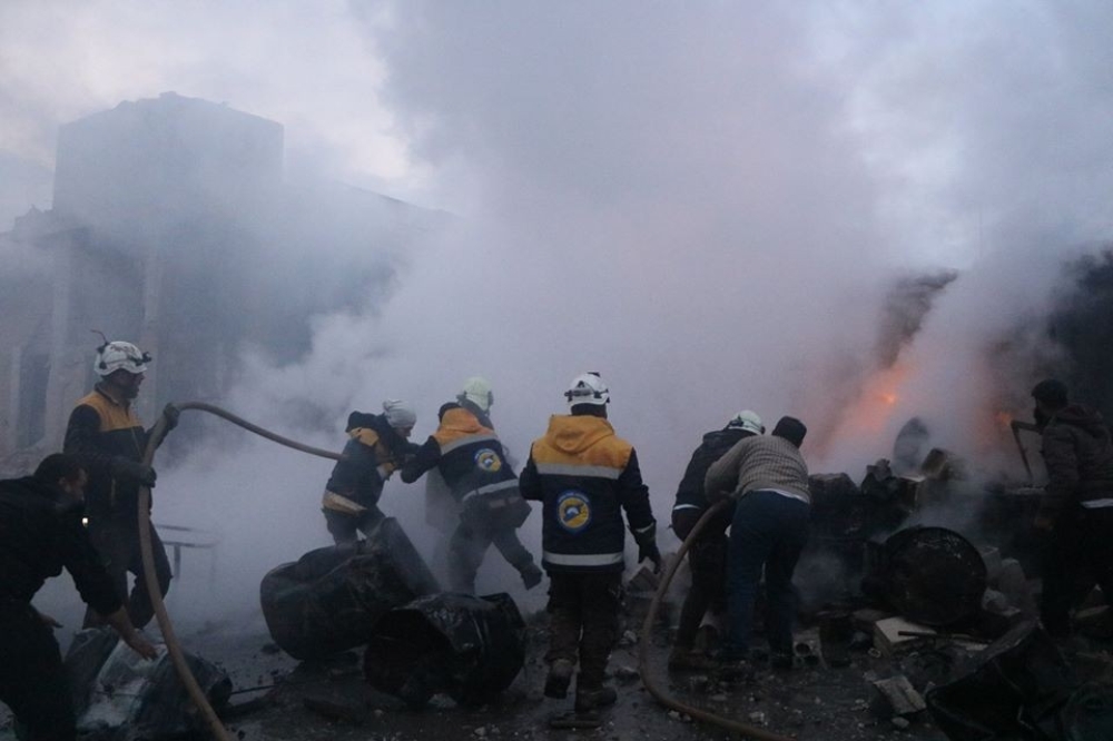 Suriye’nin Keftnoran köyündeki saldırılarda ölü sayısı 8’e yükseldi