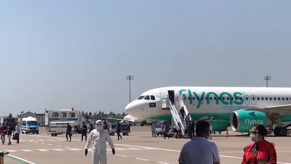 Suudi Arabistan’dan 167 vatandaş Türkiye’ye getirildi