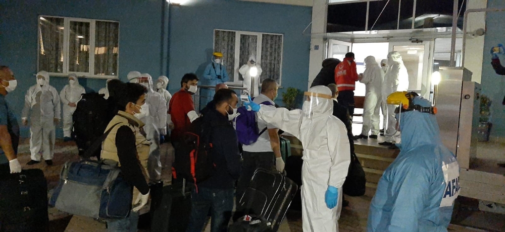Suudi Arabistan’dan gelen 313 işçi Çorum’da karantinaya alındı