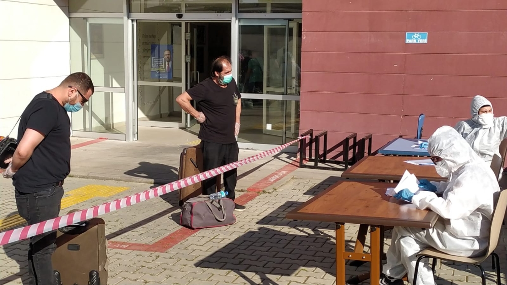 Suudi Arabistan’dan getirilen 168 kişi Denizli’de karantinaya alındı