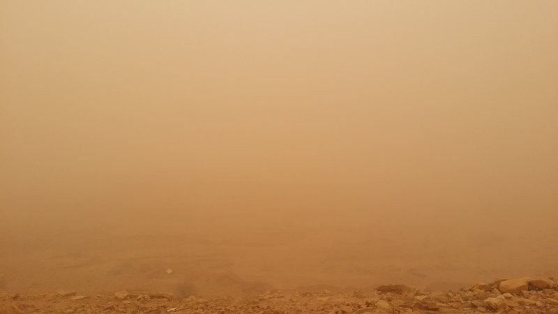 Suudi Arabistan’ı toz fırtınası vurdu