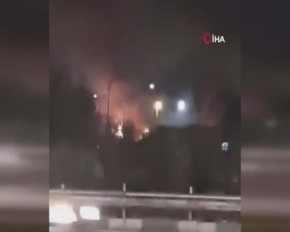 Tahran’da benzin istasyonunda patlama