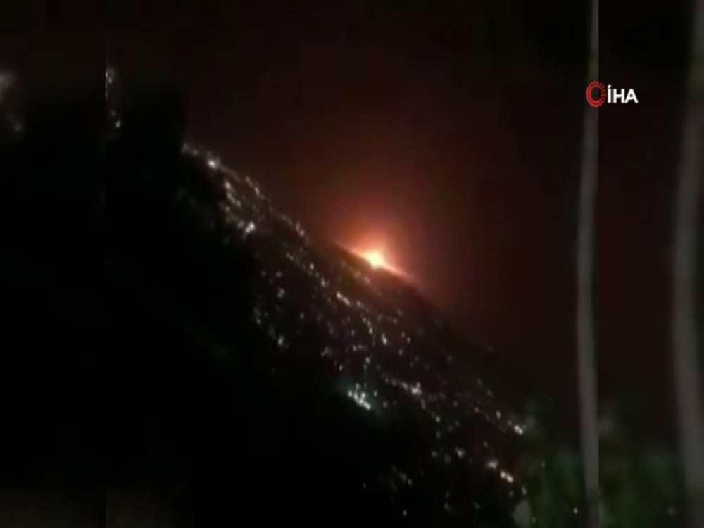 Tahran’da gaz deposunda patlama