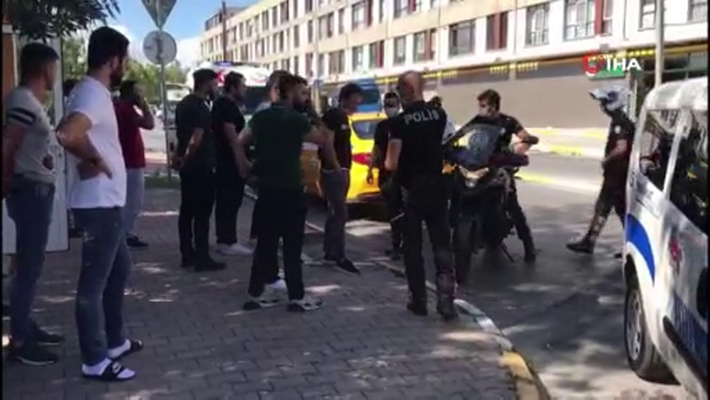 Taksiciler arasında ‘yolcu alma’ kavgası