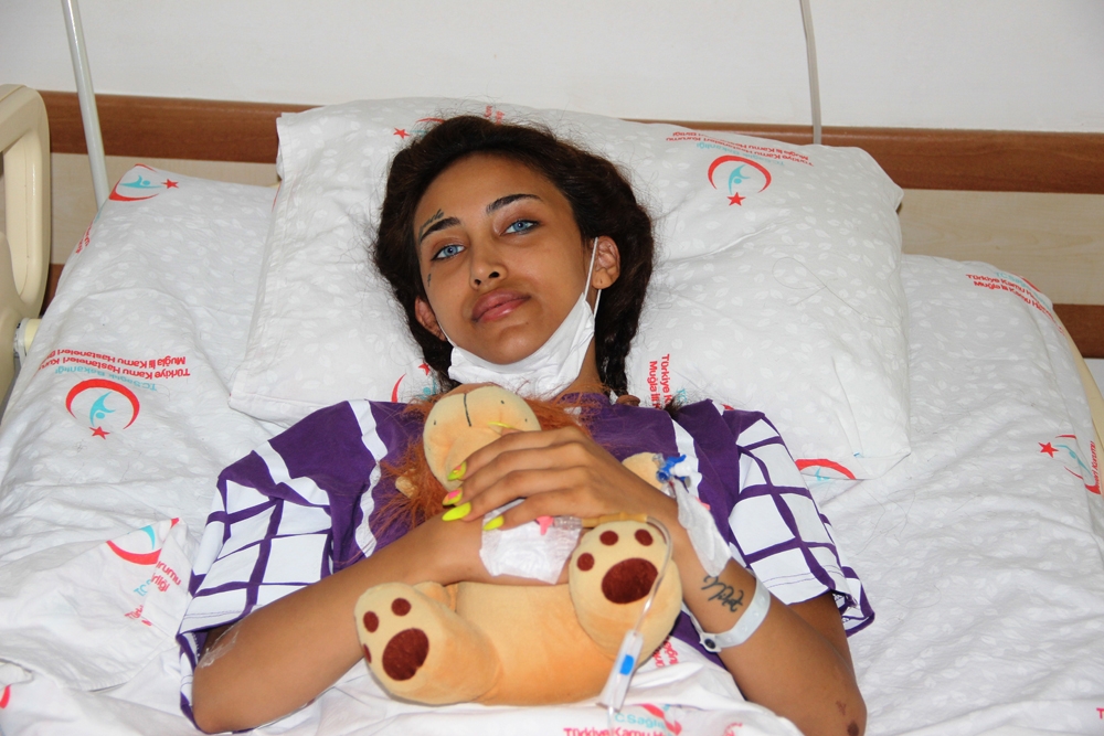 Takside başlayan maske tartışması hastanede bitti