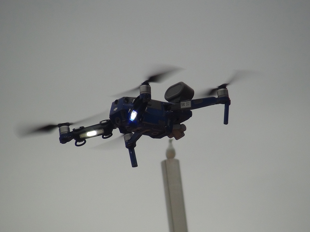 Taksim Meydanı’nda drone destekli korona virüs denetimi yapıldı