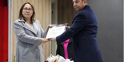  Tanju Özcan'dan yangın tutuklularına hizmet şeref belgesi