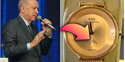 Tarihi AK Parti Kongresi'nde delegelere özel saat hediye edildi!