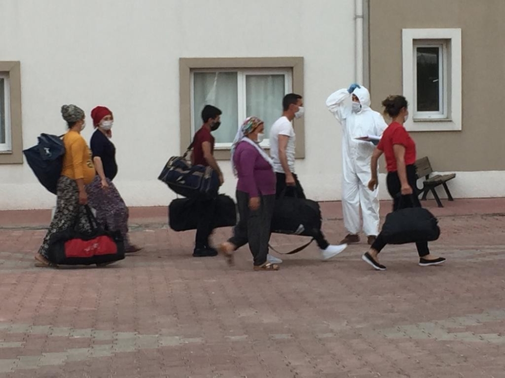 Tarım işçileri karantina altına alındı