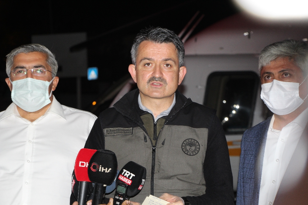Tarım ve Orman Bakanı Pakdemirli: “Hatay yangını kontrol altına alındı”