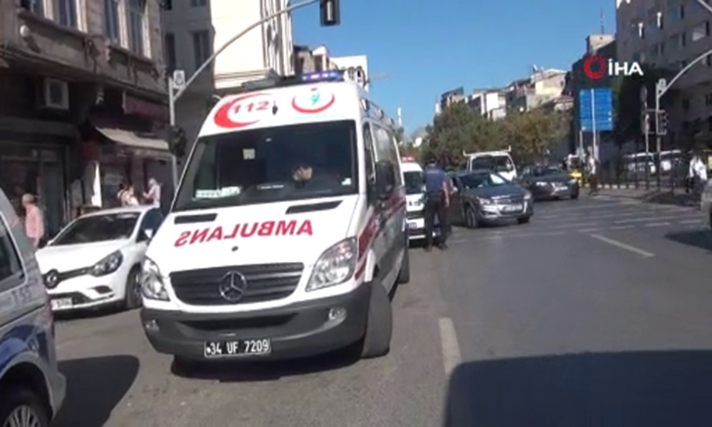 Tarlabaşı’nda bıçakla yaralama
